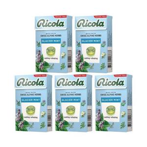 [JHQS8OZL_52EF]스위스 허브캔디 리콜라 글라시어 민트 x