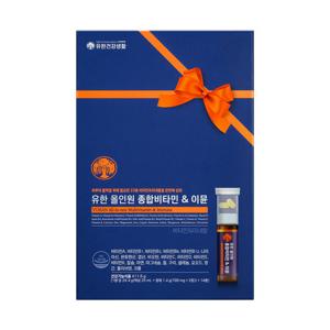 유한건강생활 유한 올인원 종합비타민&이뮨 선물세트 14일분