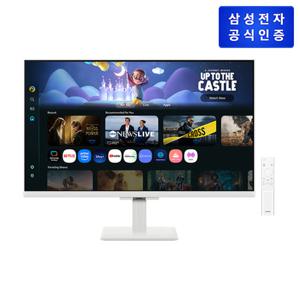 삼성 2025 FHD 스마트모니터 M5 화이트 (LS27FM503) LS27FM503EKXKR
