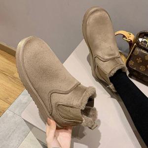 여자털숏부츠 여성 따뜻한 양털 숏부츠 1P 겨울 보온 부츠 신발