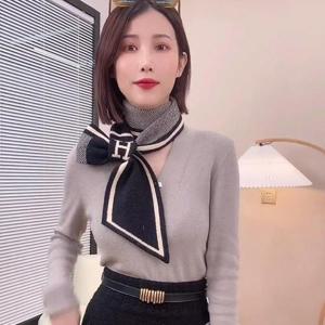 [프리티 글라라]H고리 미니 쁘띠 목도리 니트 머플러 wm-02 (40832122)