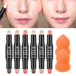 [리르] 룩스 듀얼스틱 (3+3구성)워터퍼프 증정 /컨실러, 쉐딩, 블러셔