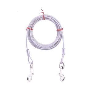 [RGL6OP85]대형견용 와이어 리드줄 5m 애견 목줄 개줄