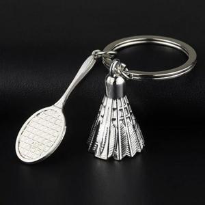 메탈 배드민턴키링 셔틀콕 스포츠열쇠고리