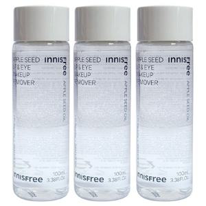 이니스프리 애플 씨드 립앤아이 메이크업 리무버 100ml 3개