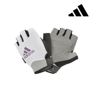 아디다스 퍼포먼스 여성용 헬스장갑 화이트퍼플