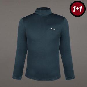 [스타일준]1+1 남성 기모 폴라 티셔츠 목티 터틀넥 남자 기모티 겨울 작업복 베이직반폴라