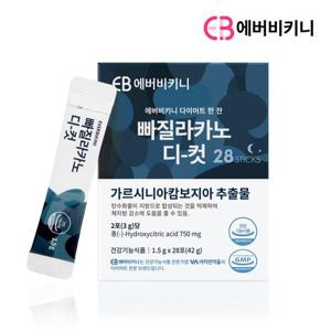 에버비키니 빠질라카노 디카페인 다이어트 커피 아메리카노맛 28포 x 1박스