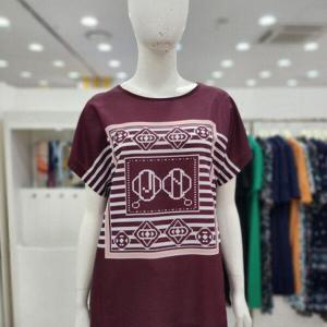 [조이너스]라운드  민소매 쉬폰 여름 여성 티셔츠JDU6WKS0220_US