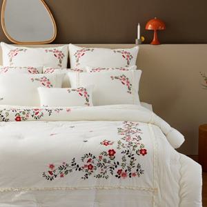 효재 로즈와일드 차렵이불 광목 이불세트 킹 K 봄가을 간절기 사계절 혼수 선물 먼지없는 이불 세트