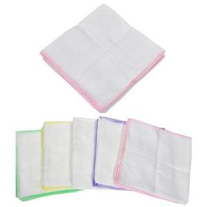 [에이치플러스몰]가제 무지 순면 손수건 10매 1세트 1031be