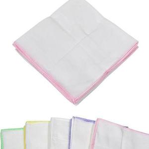 [에이치플러스몰]영화 순면 가제 손수건 민무늬 10매 1세트 엄마수건