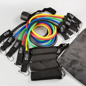 고무줄 150LBS 튜빙 밴드 고탄력 고무 근력 운동 저항 실내 스트레칭 헬스 홈 트레이닝