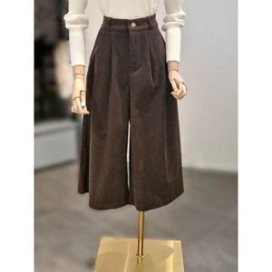 갤러리아_ab.f.z 7부 코듀로이 골덴 크롭 와이드팬츠 ACA1HP35A