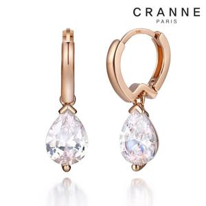 [끄란느] 14K 물방울 원터치 귀걸이 (gold pin) C24EGP168