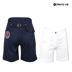 보스케 여성 여름 골프웨어 골프 자수 데일리 5부 반바지 190523W59