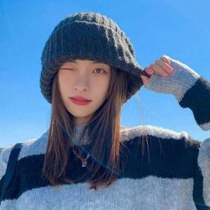 [셀러허브_여성트랜드패션]여성 겨울 털 모자 니트 비니