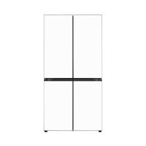 LG 디오스 AI 오브제컬렉션 4도어 냉장고 M876GQQ231.AKOR [871L, 에센스 화이트]