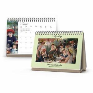 [웅진북센]2026년 르누아르 명화 탁상 달력