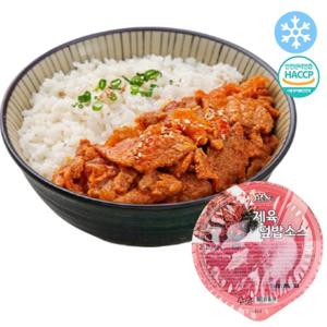 [한끼의품격] 제육덮밥소스 210g x3팩_전자렌지 간편요리 ! 밥만준비하세요~