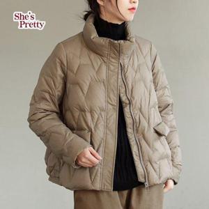 [쉬즈프리티]디안카퀼팅패딩코트