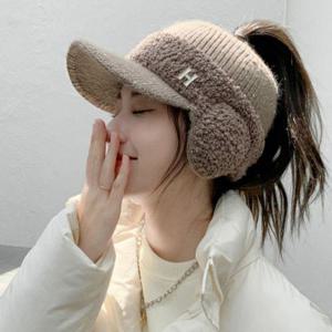 겨울방한모자 여성 겨울 골프 귀달이 모자 1P 등산 데일리 방한모 여자겨울모자 HWFG349X