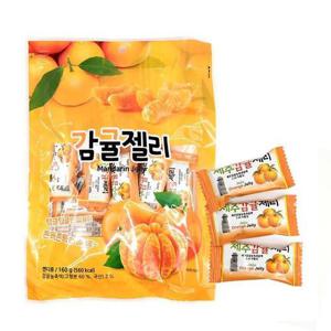 [JHQS0TRN_52EF]영양간식 감귤젤리 만다린 젤리 간식 160g