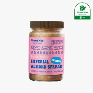 임페리얼 아몬드 스프레드 크런치 400g (1병)