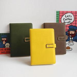 2025 2026 만년 PU 가죽 다이어리 양장 플래너 위클리 (WFGPW1X)