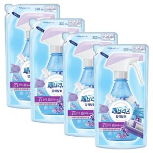 페브리즈 섬유탈취제 리필 320mlX4개 라벤더 앤 유칼리툽스향