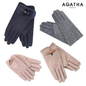 [아가타] 겨울맞이 여성 모장갑 6종 (스마트터치가능)