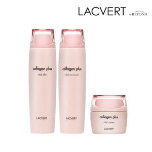 [라끄베르] 콜라겐 바이탈 기초세트 1세트(스킨+에멀전+크림)