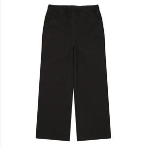 소이 HC04 겨울 와이드 슬랙스 기모바지 주니어 와이드 슬랙스 블랙기모바