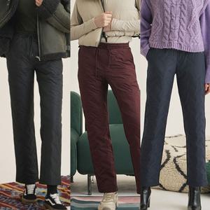 ★3종세트★여성웜퀼팅패딩팬츠3종세트