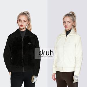 [DRUH] 25FW 드루 여성 울블렌디드 부클레 니트자켓 1종