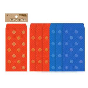 편지봉투 전통무늬 편지몽투 6매 20개 SET 용돈 감사 선물 봉투