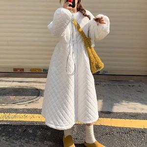 [몽벨리즈]다이아누빔원피스롱패딩코트 mde2302552