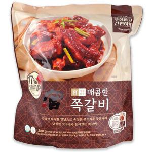 [코스트코] 궁 명품밥상 매콤한 쪽갈비 1880g (940g x 2팩) 떡사리 포함