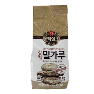 [새벽배송][우리가락]CJ 백설 강력밀가루 1kg