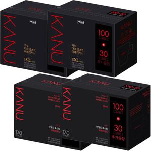 맥심 카누 마일드 / 다크미니 (130T  x 2개)