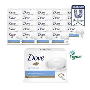 [도브]비누 대용량 센서티브바 135g 24개