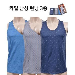 피부에 자극없는 면100 남성런닝 3매 남자러닝 난닝구 (WE8CBFE)