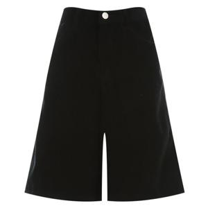 FW 국내산 여성 골덴 반바지 뒷밴딩 코듀로이 버뮤다 팬츠 ATT-WPT-20089-블랙