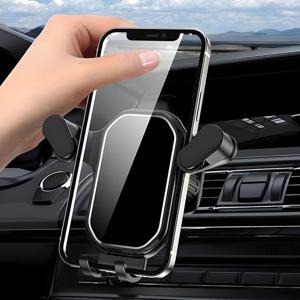 차량용 송풍구 핸드폰거치대 후크형 네비 스마트폰 홀더 A769