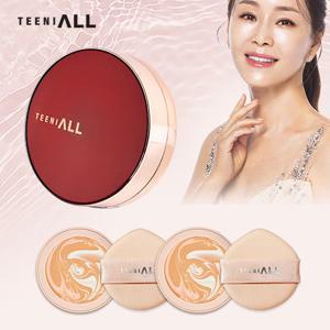 (견미리팩트) 티니올 크리미 팩트 홀리데이에디션 (본품1+리필2)(레드패키지)