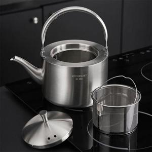 키친아트 뉴 올가 IH 스텐 차망 주전자 1.5L