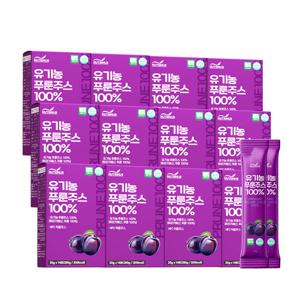 뉴트리너스 유기농 NFC 푸룬주스 100% (20g x 14포) 12박스