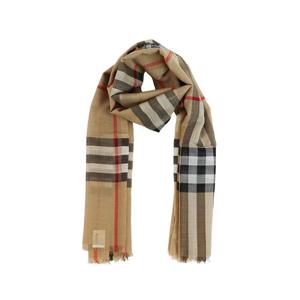 버버리 울 실크 블렌딩 체크 스카프 8078779 A7026