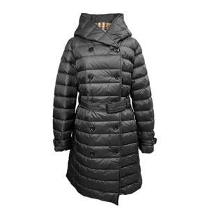 버버리 위틀리 후드 롱 다운 패딩 81052081 80911081 블랙