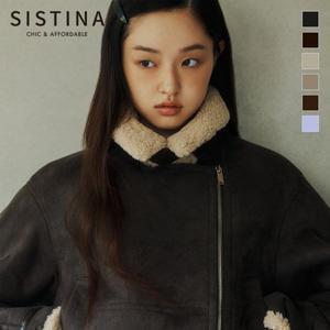 스웨이드 집업 무스탕 자켓_AWUJKO41030